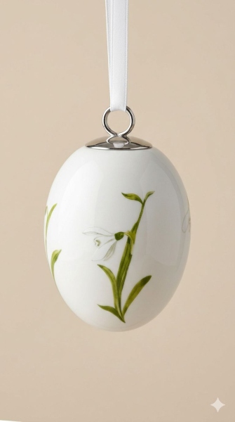 D-03 Porzellaneier zum Hängen