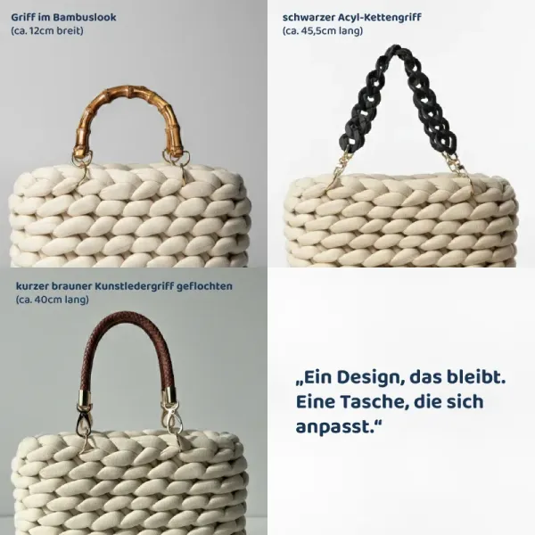 KOLONATIA - handgefertigte Handtasche