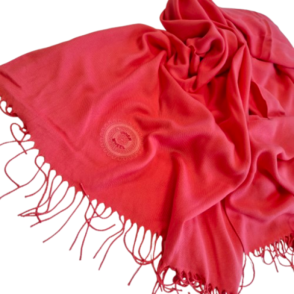 STO - 1k  Pashmina  in frischem Koralle