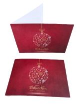 Sch-4 Weihnachtskarten rot