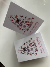 Sch-3 Weihnachtskarten weiß